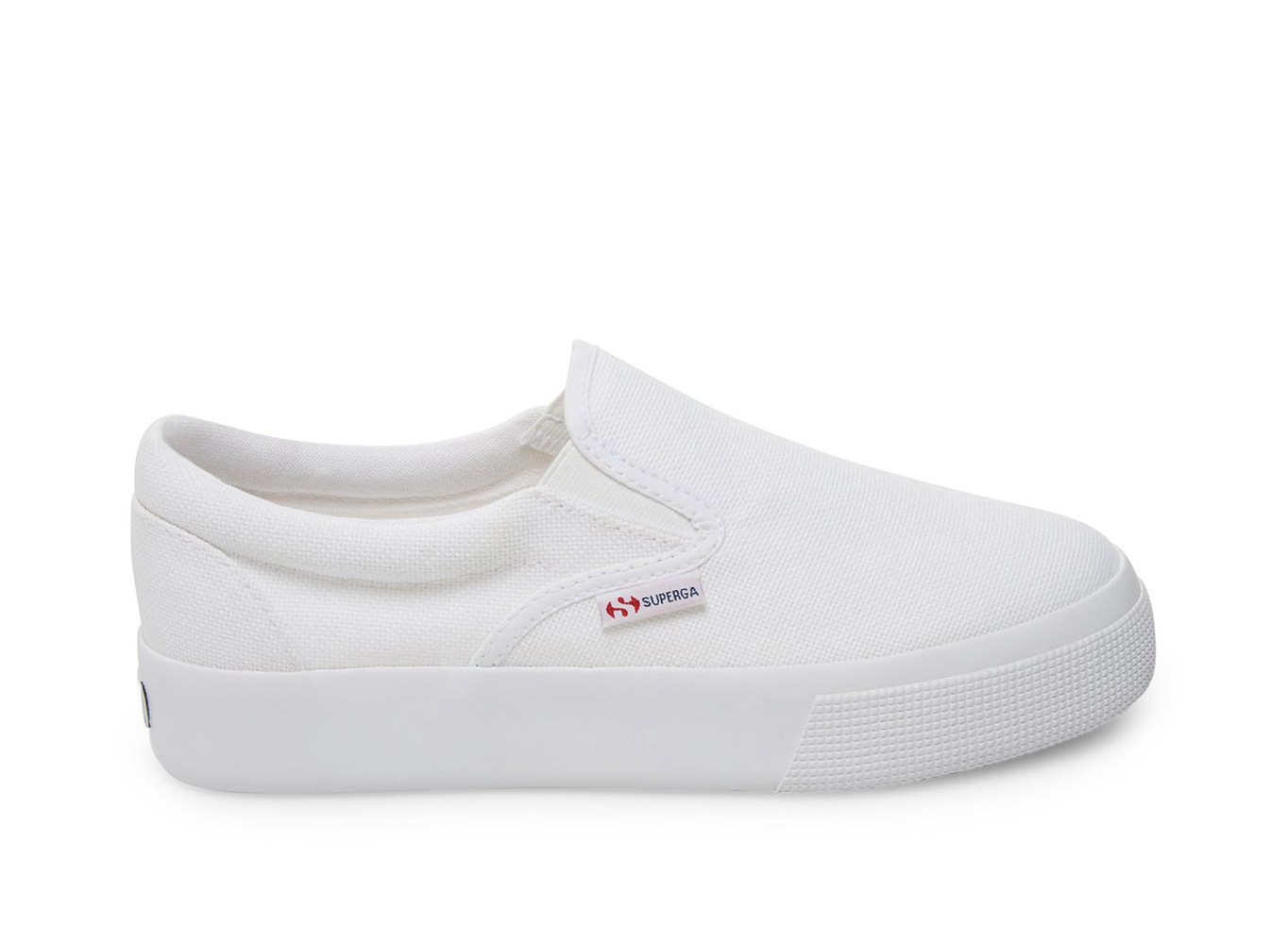 Slip On Superga Mujer Blancas - 2306 Cotw - 607138GTY